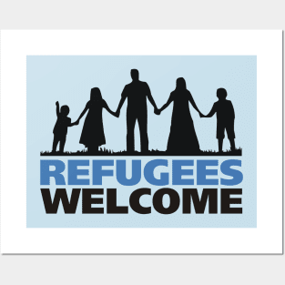 Refugees Welcome Posters and Art